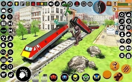 愤怒大猩猩城市攻击