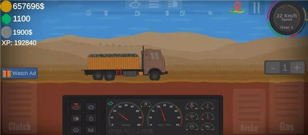 平面手动挡卡车-图3