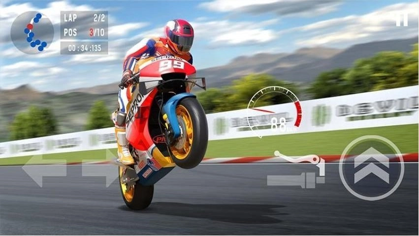 飞驰极速摩托手游版图2