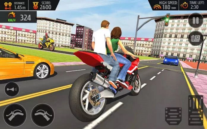 自行车出租车驾驶模拟器3D(Bike Taxi Driving Simulator)(1)