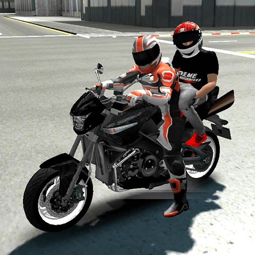 狂野飙车驾驶摩托游戏绿色版