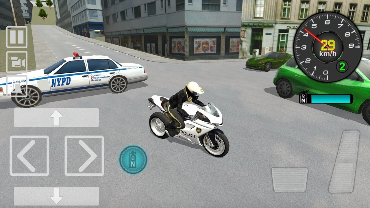 摩托警车模拟器(Police Motorbike Driving Simulator)直装版