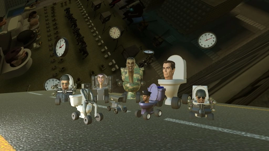 斯基比迪厕所漂移赛车(Skibidi Toilet Drift Racing)-图2