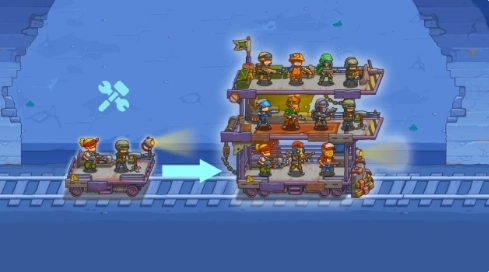 塔楼火车僵尸防御2D-图4