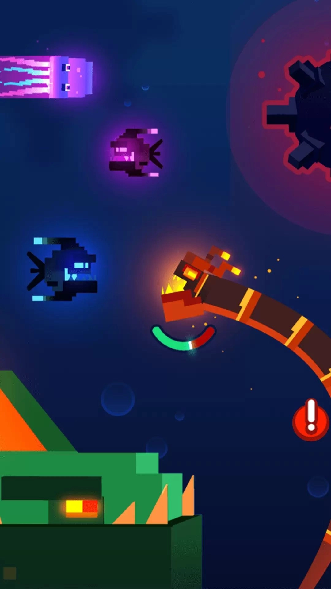 化身海底游鱼(1)