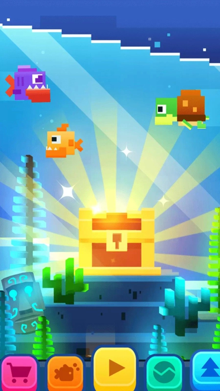 化身海底游鱼(3)