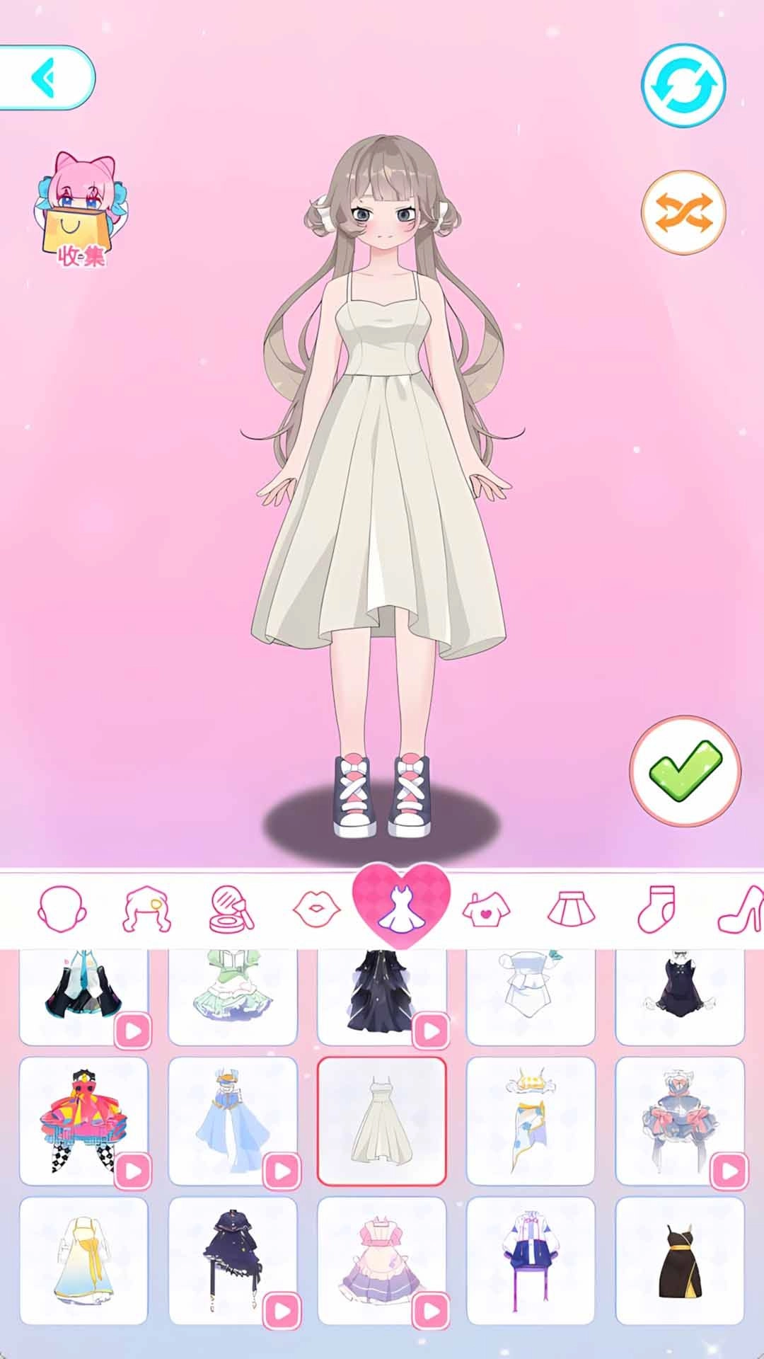 芭比偶像换装游戏绿色版