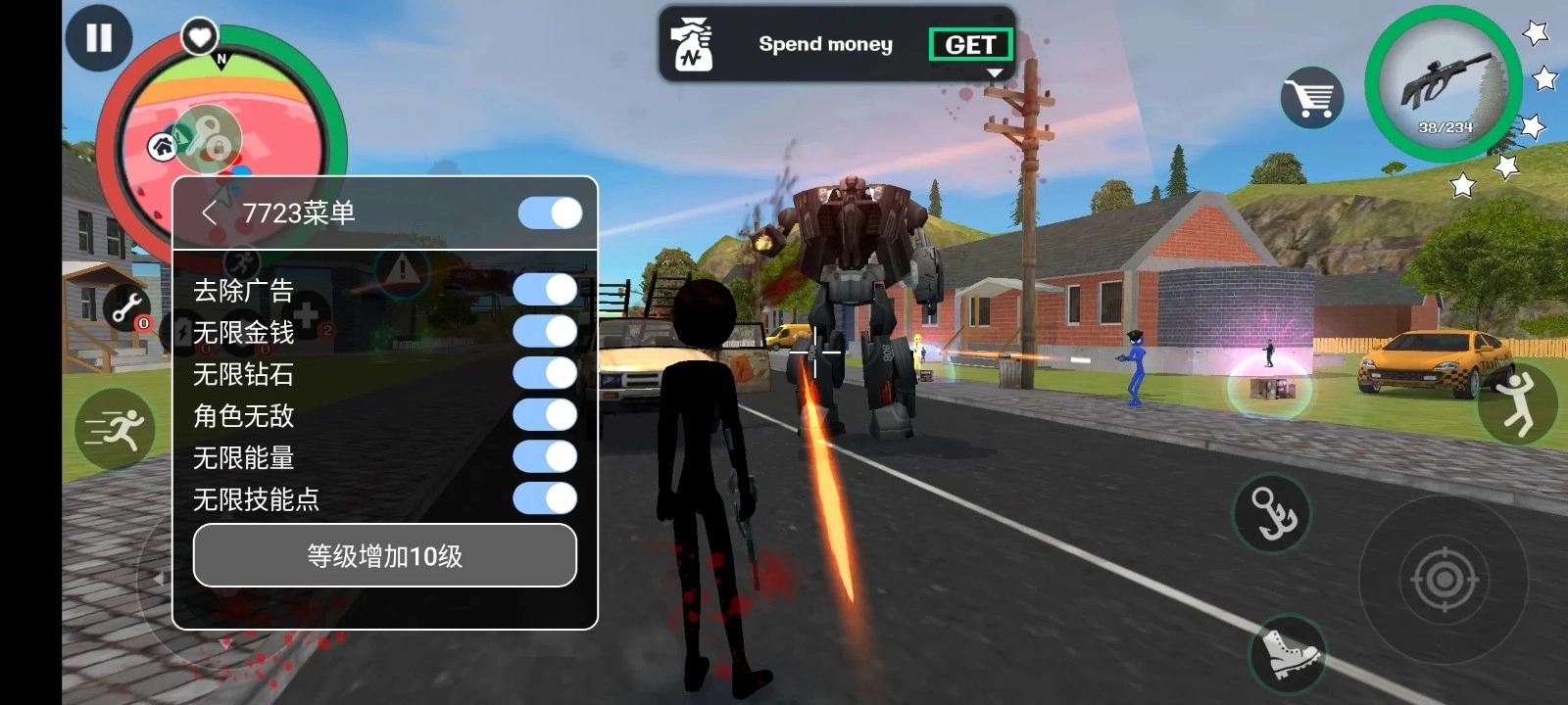 火柴人绳索英雄2直装版