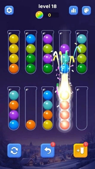 彩球排序(彩球排序-排序作战)图1