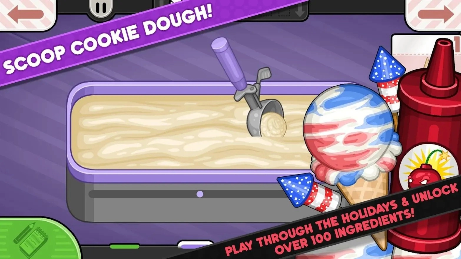 老爹冰淇淋店游戏无广告版