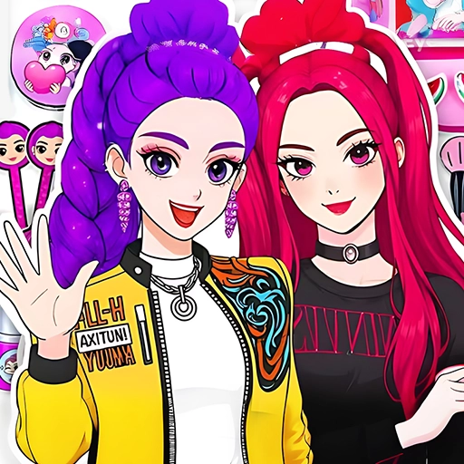 安静书女孩世界