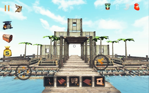 木筏海上生存(Shark Land：Survival Simulator)图1