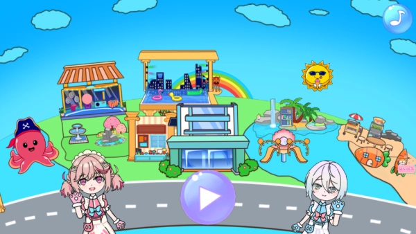 迷你城市落樱小镇