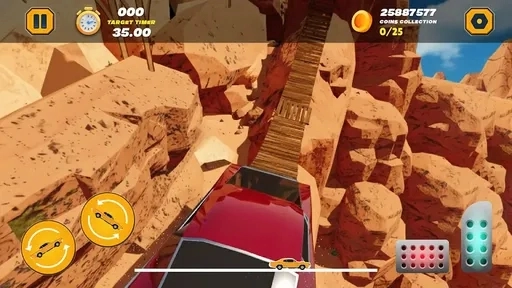 3D极限汽车特技(Impossible Car Stunt Game 3D)游戏最新版