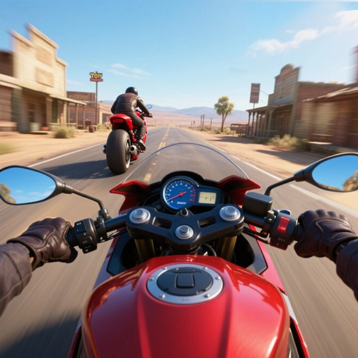 摩托车极速狂飙