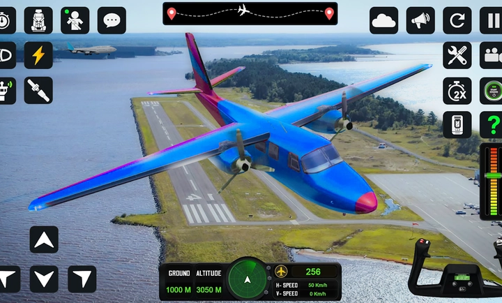 城市飞行员模拟器驾驶飞机(3)