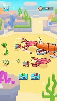 方块鱼合成大作战(Block Fish:Merge Battle)