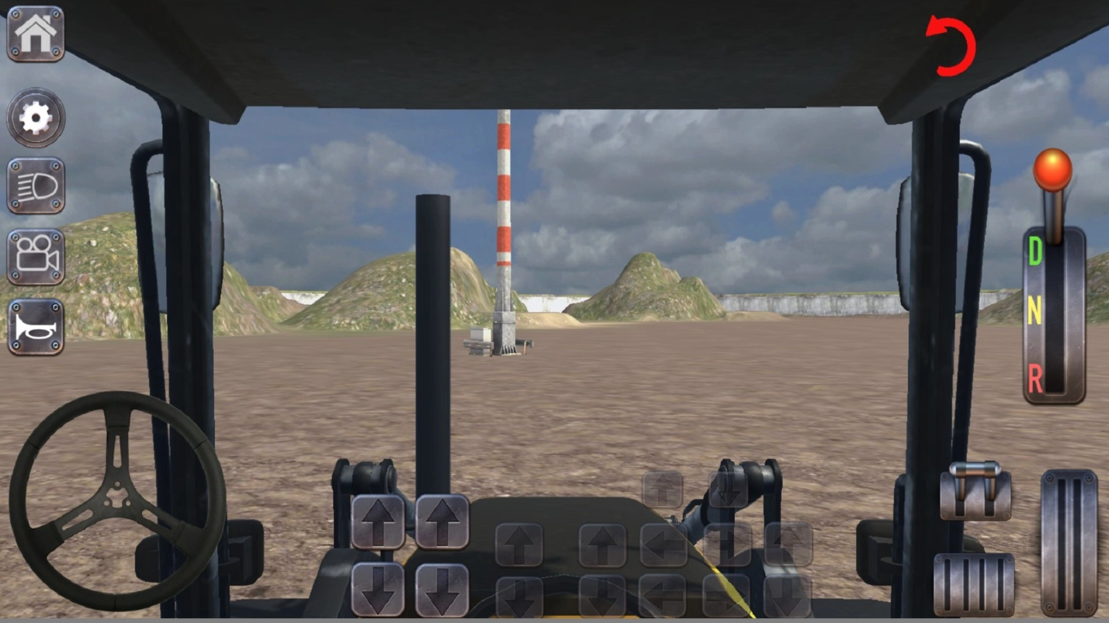 重型挖掘机驾驶模拟器