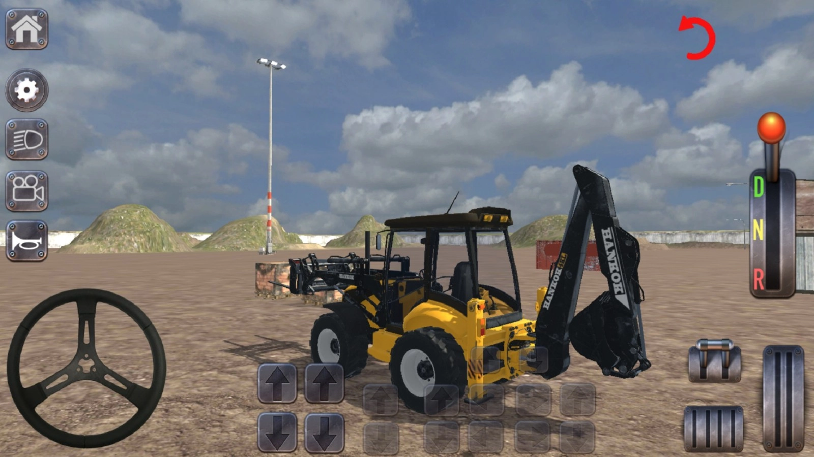重型挖掘机驾驶模拟器