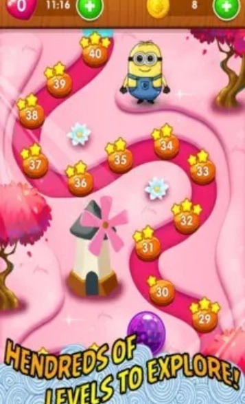 小黄人泡泡射手