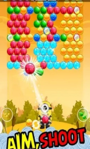 小黄人泡泡射手