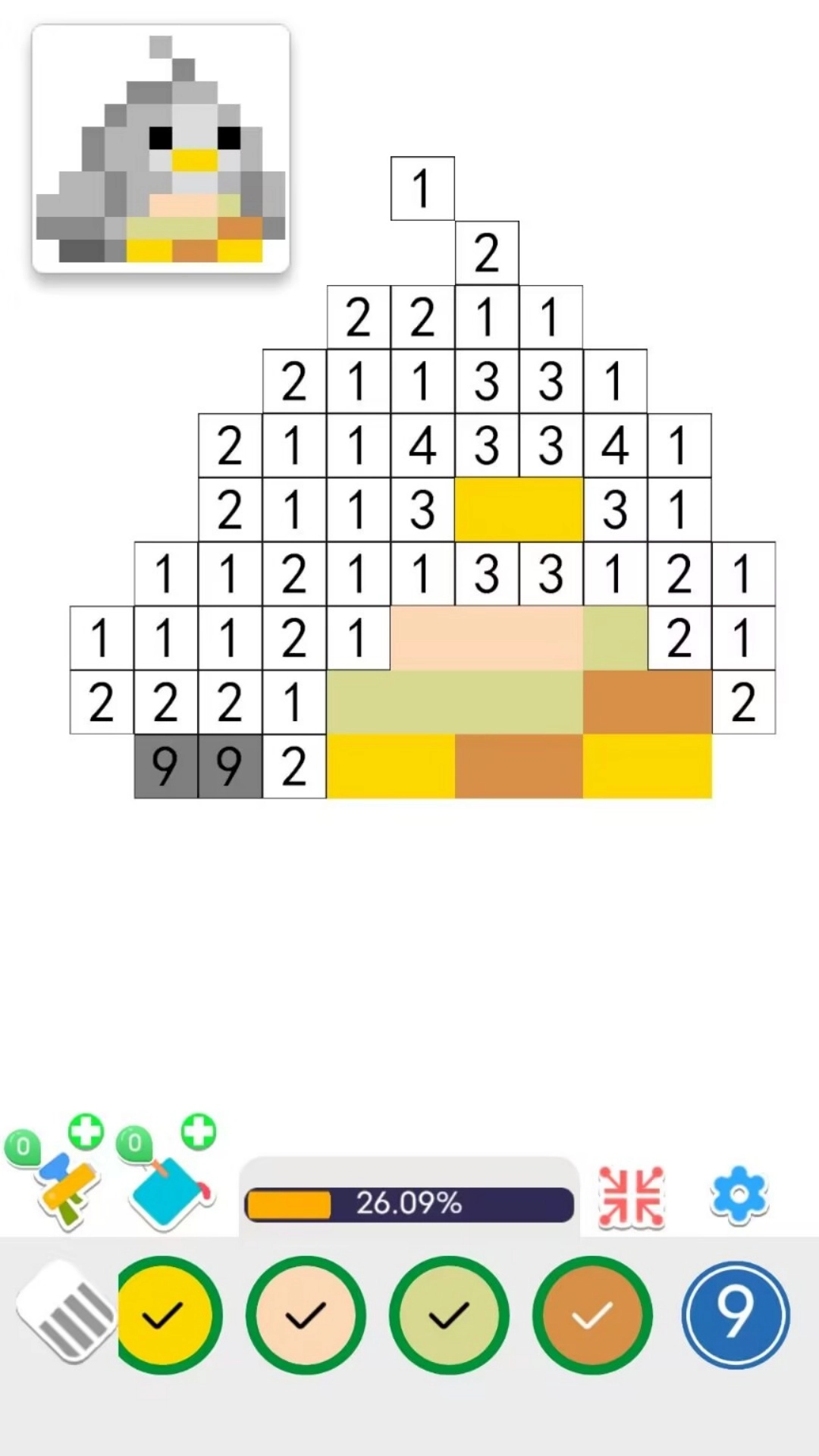 钻石填涂画原版