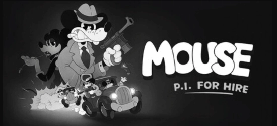 硬核射击体验来袭！《神探杰克鼠》定档3月19日，复古黑白卡通画风吸睛