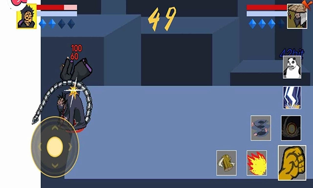 像素火影红面具1