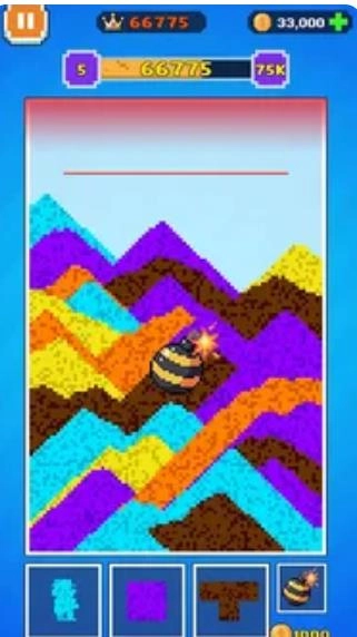 落沙爆破砖块(Sand Drop-Blast Bricks)官方版