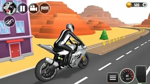 儿童摩托车特技比赛(Kids Motorbike Stunt Race Game)手游直装版