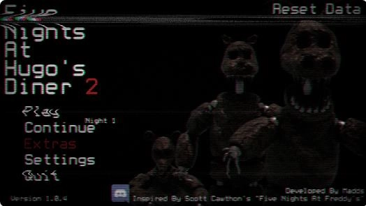 雨果餐厅的五夜惊魂2游戏绿色版