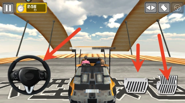 疯狂天空驾驶免费原版