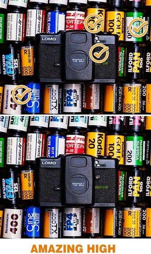 照片找不同(Spot 5 Differences)