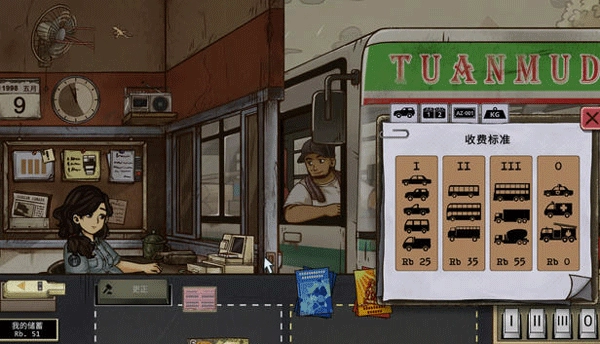 1998收费员的故事汉化版3