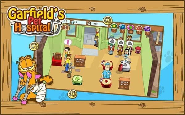 加菲猫宠物医院图2