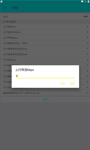 胡桃弱网参数版