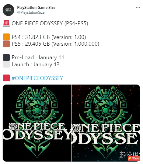 《海贼王时光旅诗》PS版容量约30GB！试玩版将上线