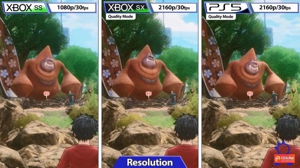 《海贼王时光旅诗》次世代主机画面对比 ps5略胜一筹