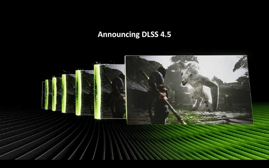 英伟达正式发布DLSS4.5版本，该技术集成了动态多帧生成功能