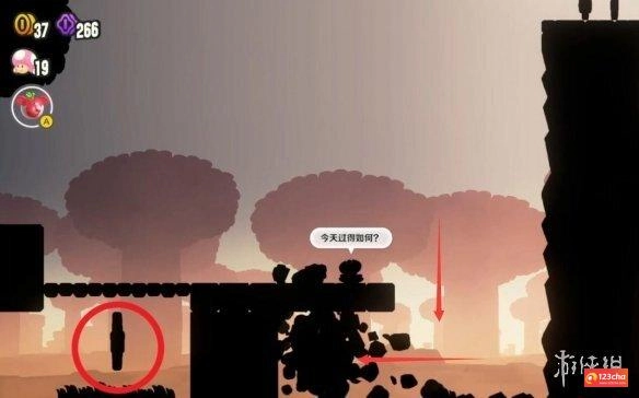 超级马里奥惊奇黄昏森林紫币在哪