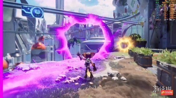 《瑞奇与叮当：时空跳转》机械硬盘 最低画质演示