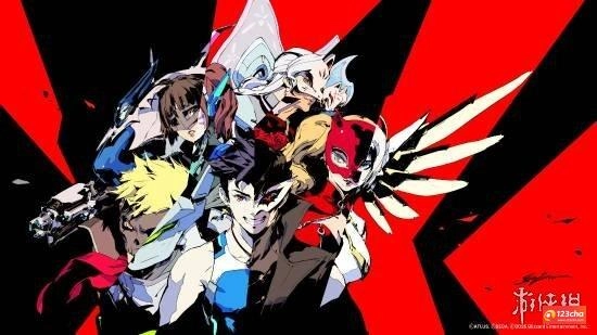 D.VA紧裹性感黑胶衣！《守望2》X《P5》联动皮肤公开