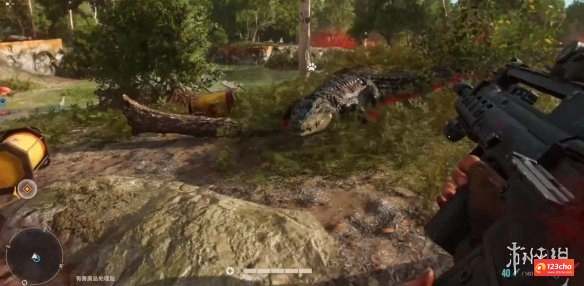 孤岛惊魂6打鳄鱼怎么打