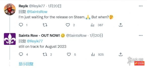 《黑道圣徒重启版》8月将登陆Steam 《黑道圣徒重启版》结束Epic独占