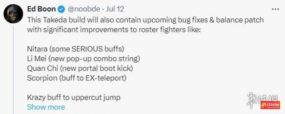 NetherRealm老板透露《真人快打1》更新内容/重大改进