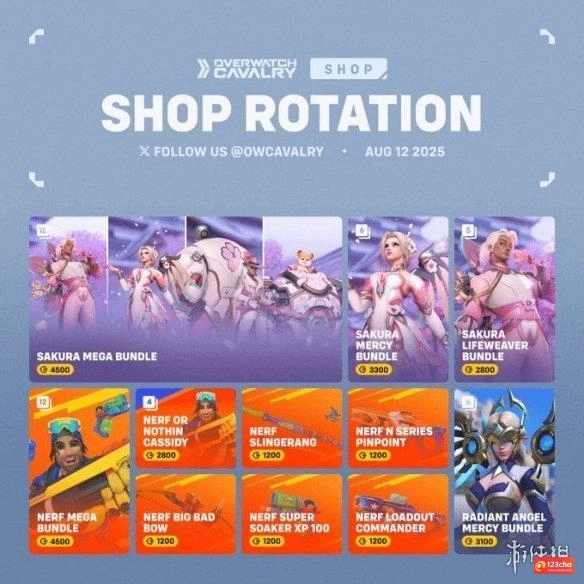 《守望先锋2》樱花皮肤更新！天使捆绑包引价格争议