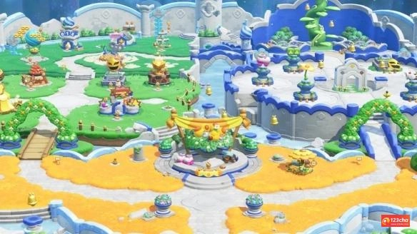 任天堂《超级马里欧兄弟 惊奇》强化版及「闲聊花花」