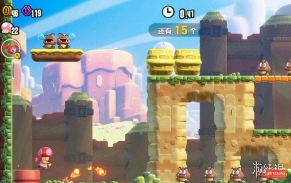 超级马里奥惊奇水管岩竞技场开局怎么选