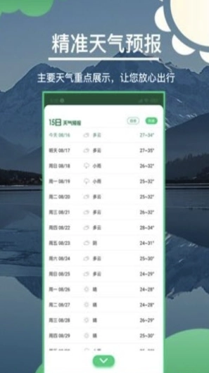 准确天气(准确天气预报) 最新版图3