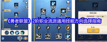 勇者联盟2阶职业流派的通用技能该怎么选择